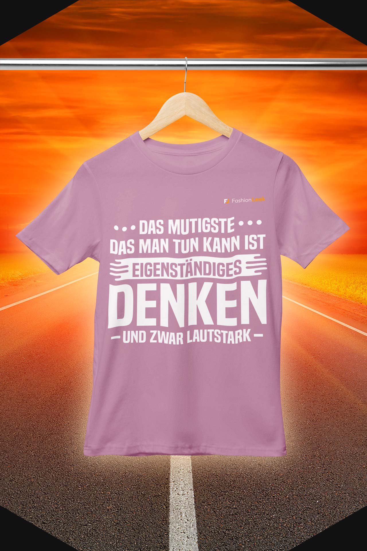 UnisexLeak T-Shirt (Normalfit) - The Thinker