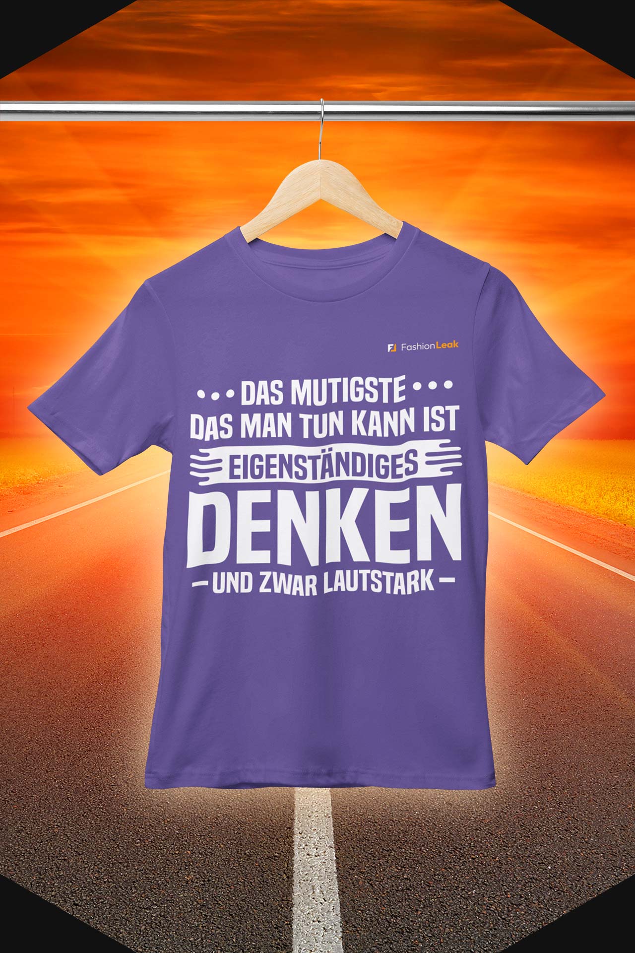 UnisexLeak T-Shirt (Normalfit) - The Thinker