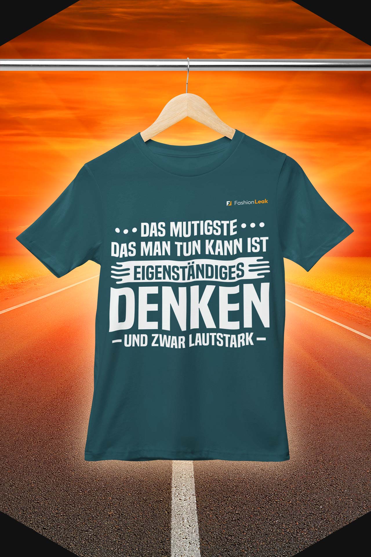 UnisexLeak T-Shirt (Normalfit) - The Thinker