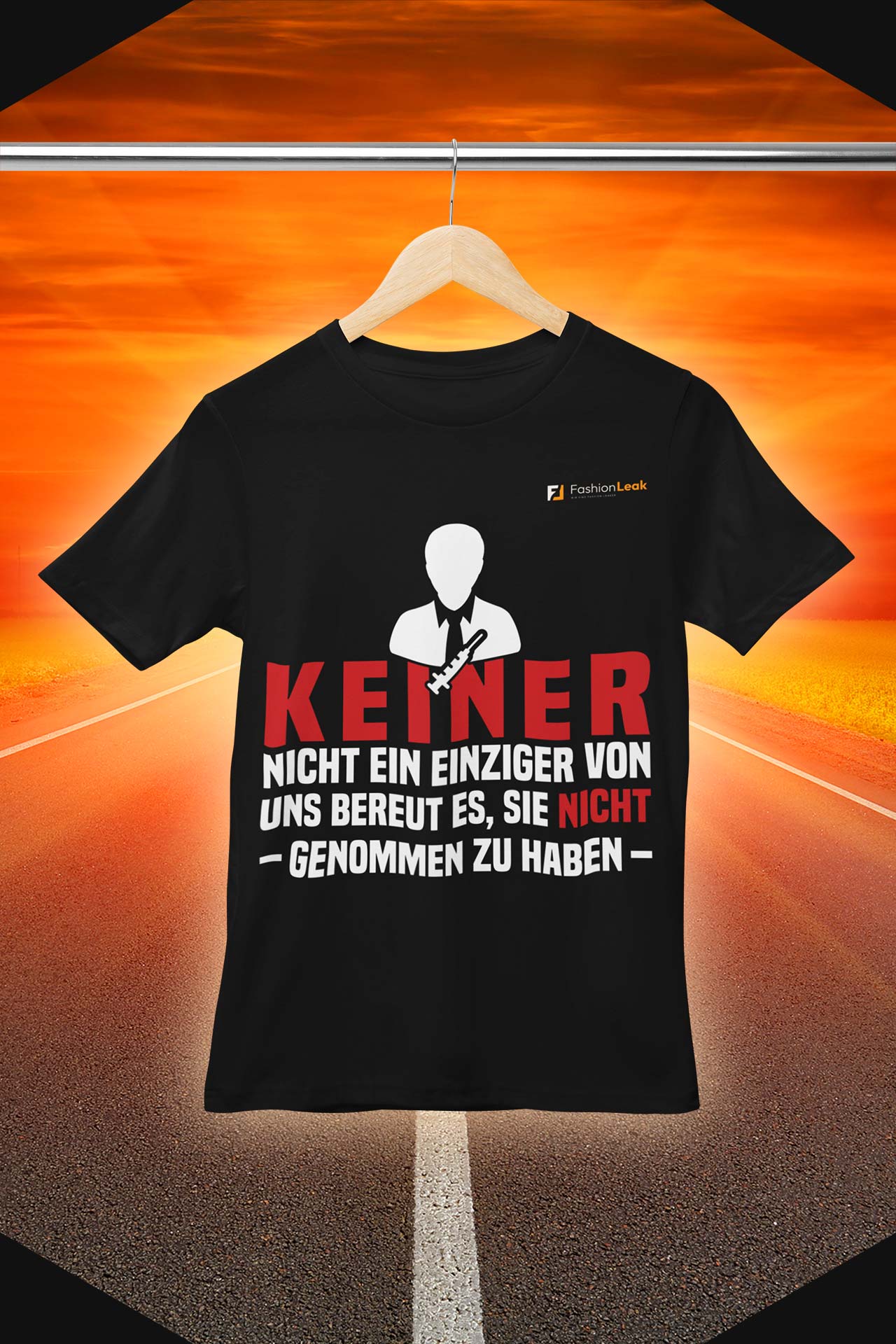 UnisexLeak T-Shirt (Normalfit) - The Vaxno