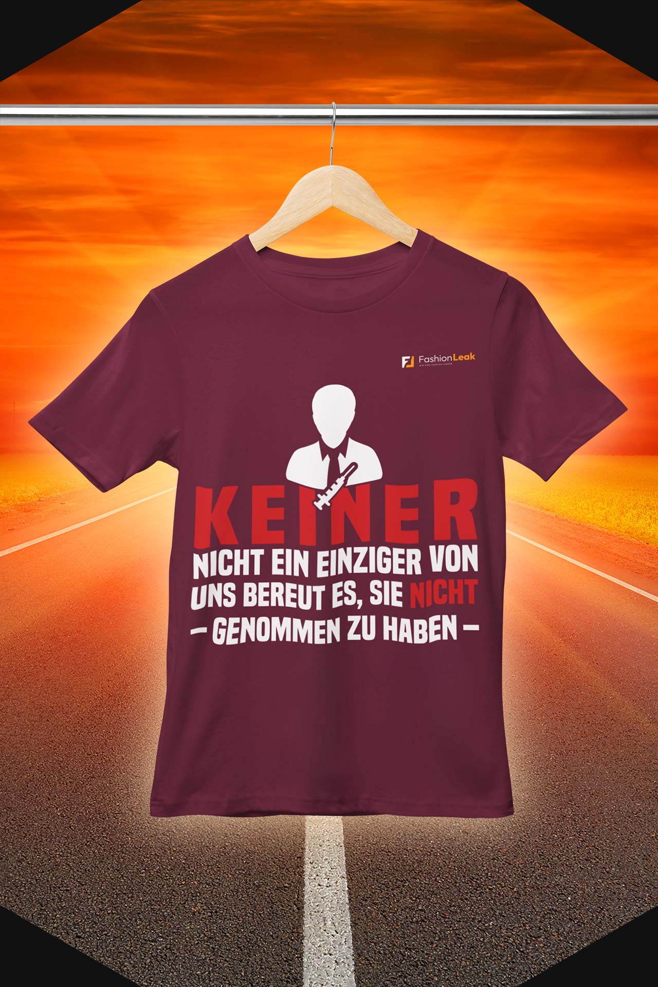 UnisexLeak T-Shirt (Normalfit) - The Vaxno