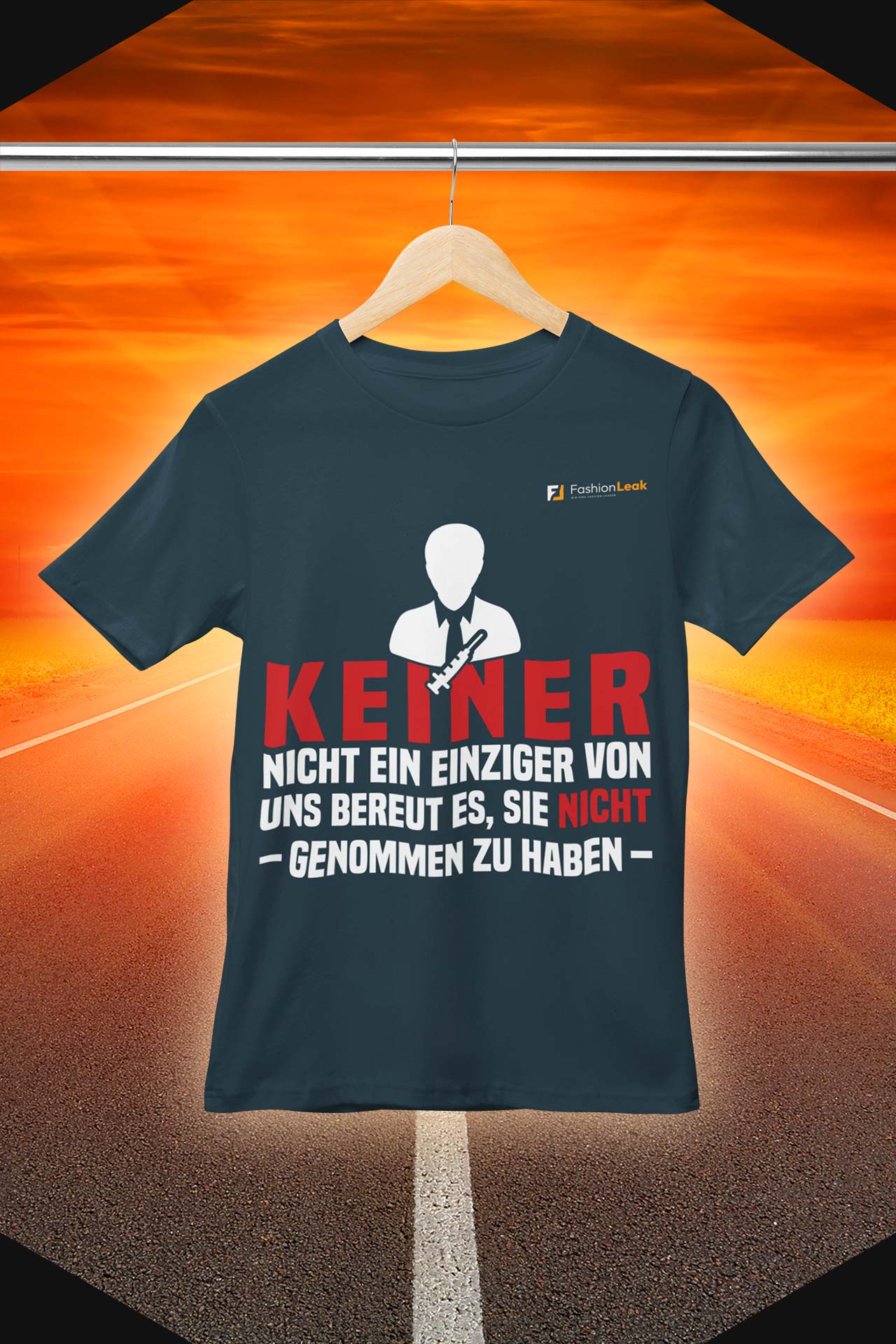 UnisexLeak T-Shirt (Normalfit) - The Vaxno