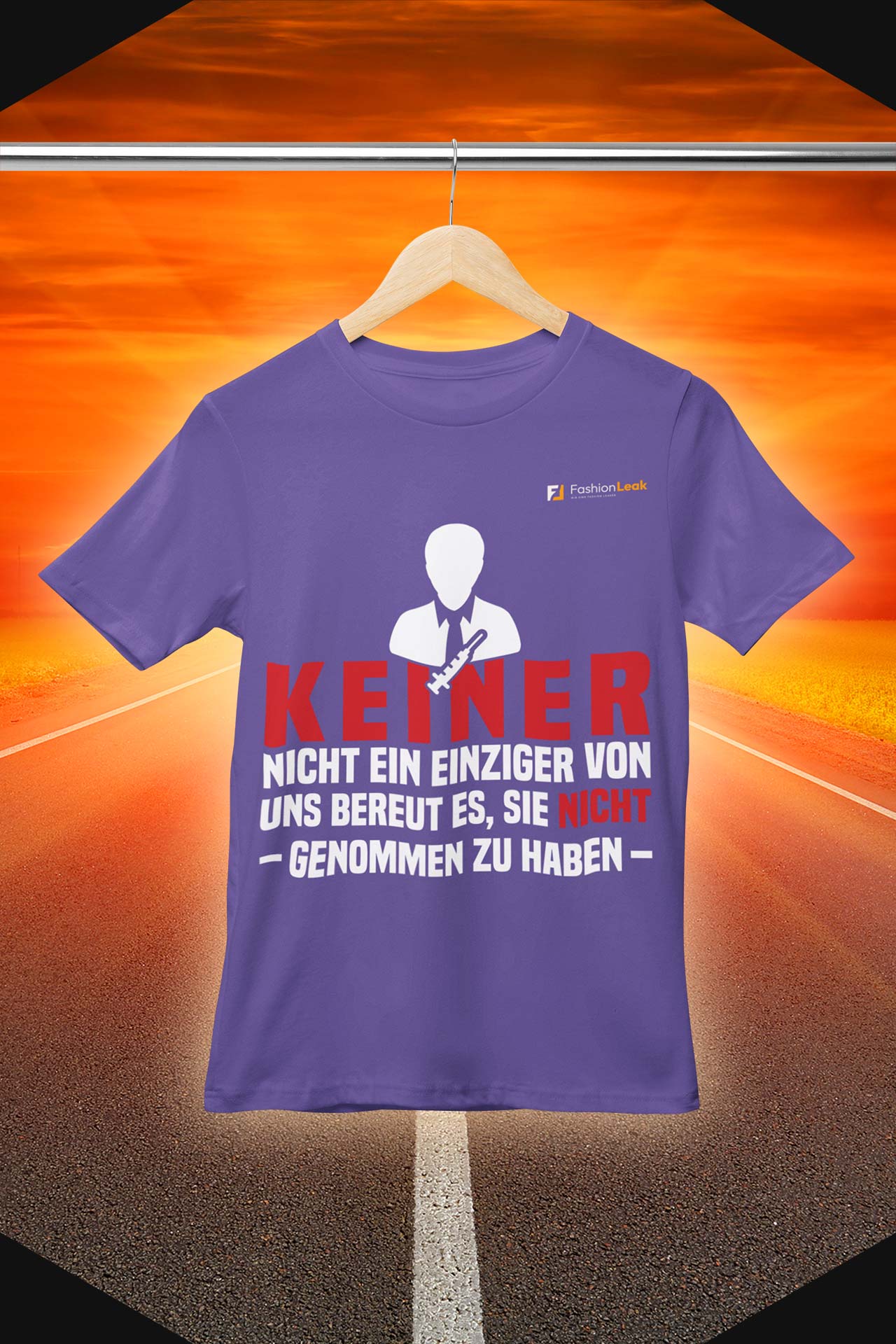 UnisexLeak T-Shirt (Normalfit) - The Vaxno