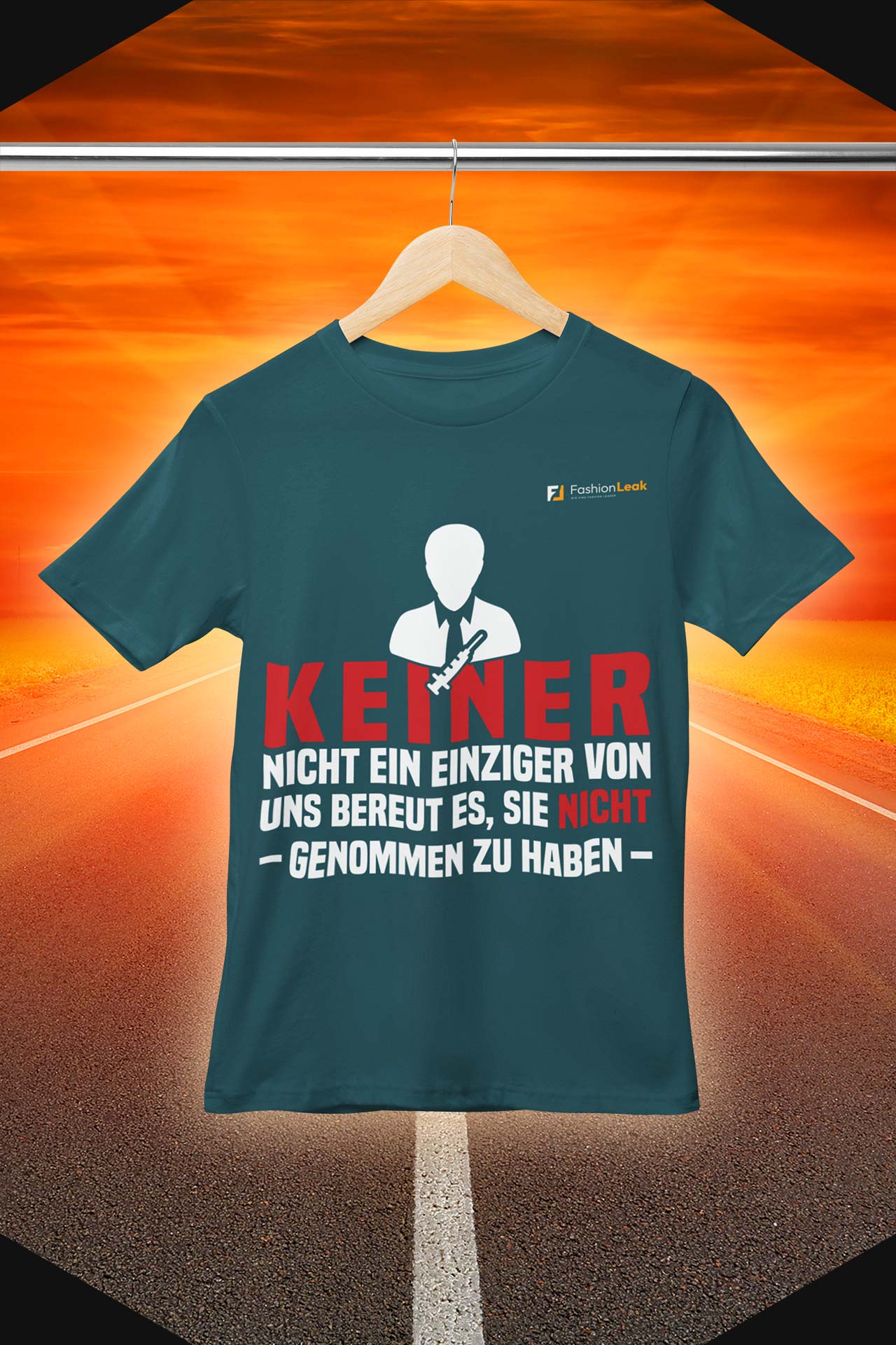 UnisexLeak T-Shirt (Normalfit) - The Vaxno