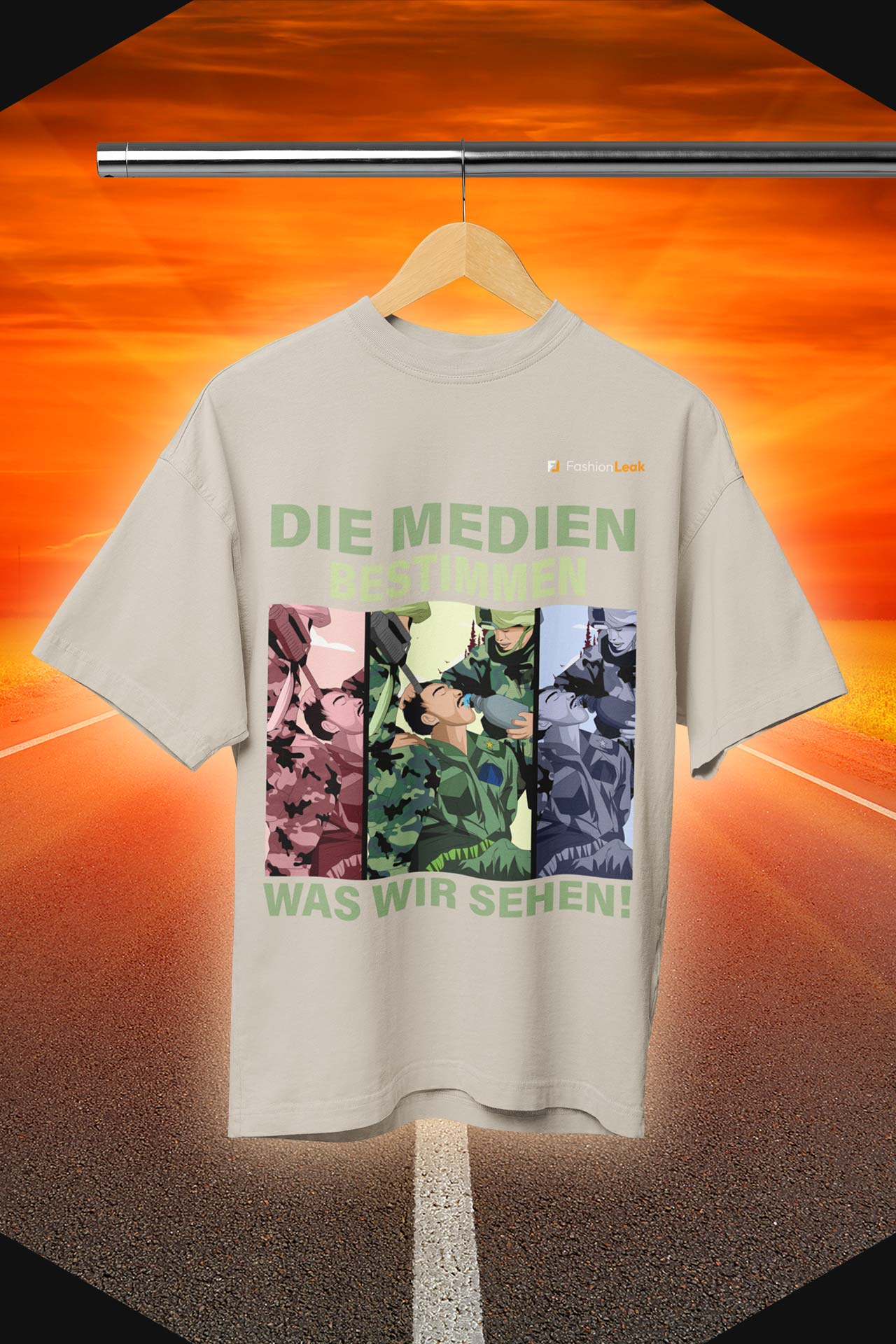 UnisexLeak T-Shirt (Oversize) - The Brainwasher