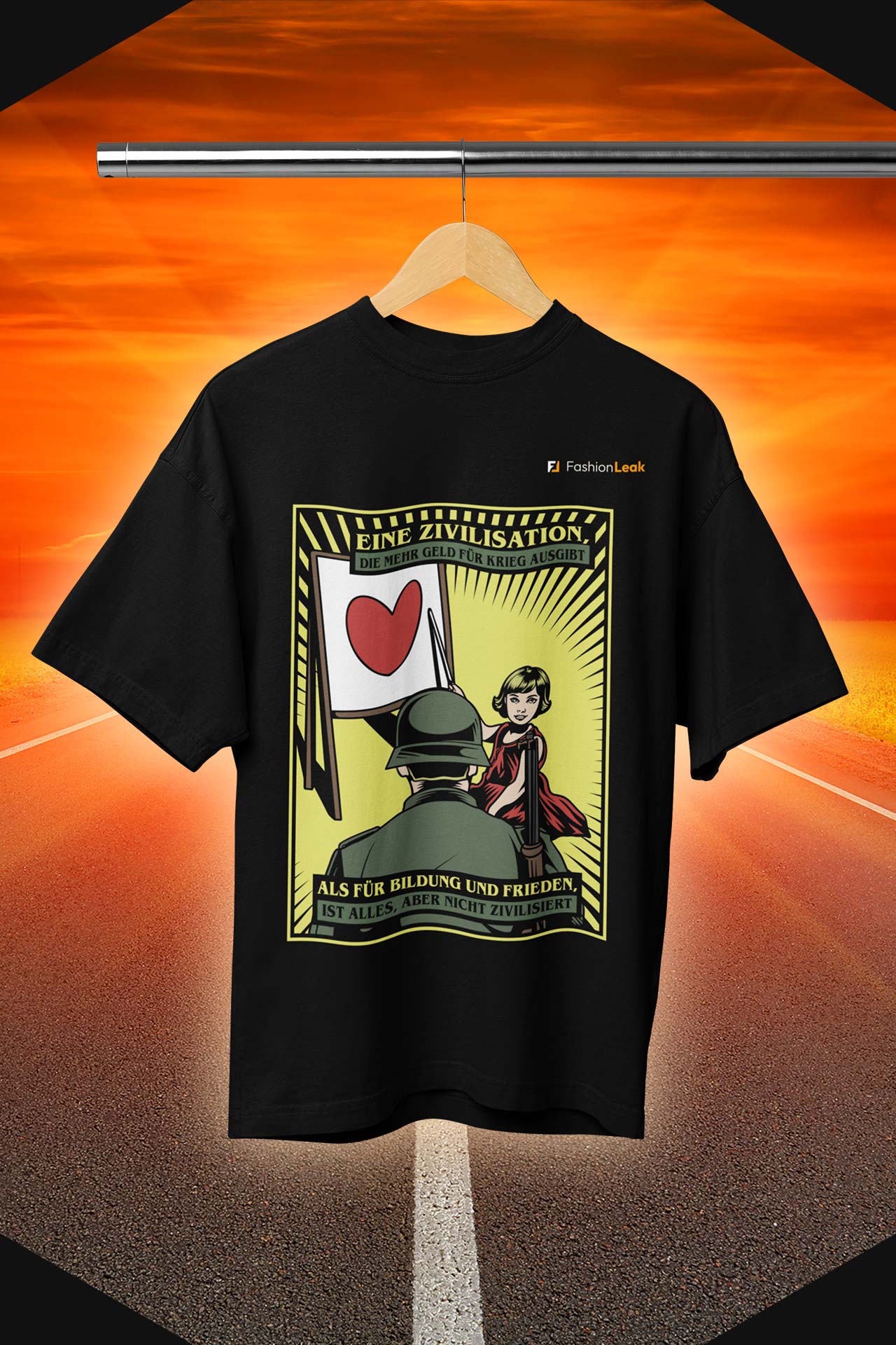 UnisexLeak T-Shirt (Oversize) - The Civilizer